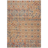Alfombra de yute estampado Taylor Patchwork