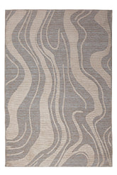 Alfombra abstracta reciclada lavable Calder
