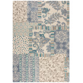 Alfombra de lana Eloise Patchwork Floral