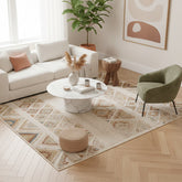 Alfombra de pelo corto BOHO Oasis