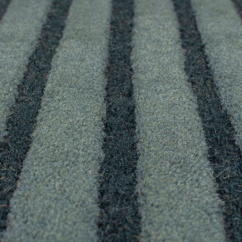 Alfombra abstracta de lana Lozenge