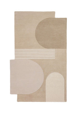Alfombra Lozenge Abstract de lana