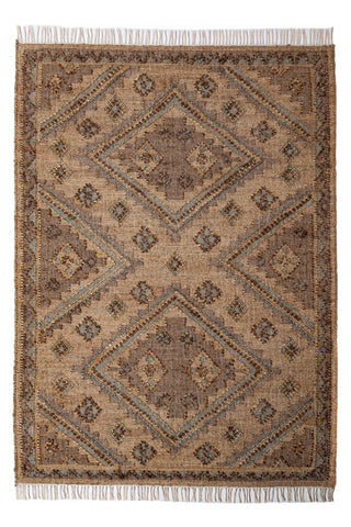Alfombra de yute mezclado Orin Vintage
