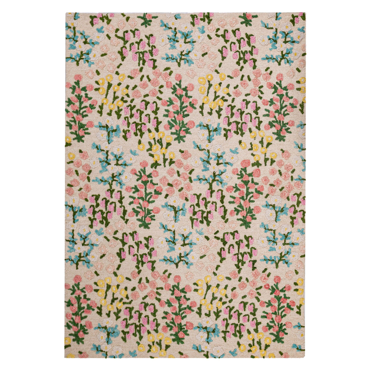 Alfombra Floral Lana Emilia