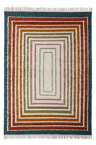 Alfombra Boucle Frame de mezcla de lana