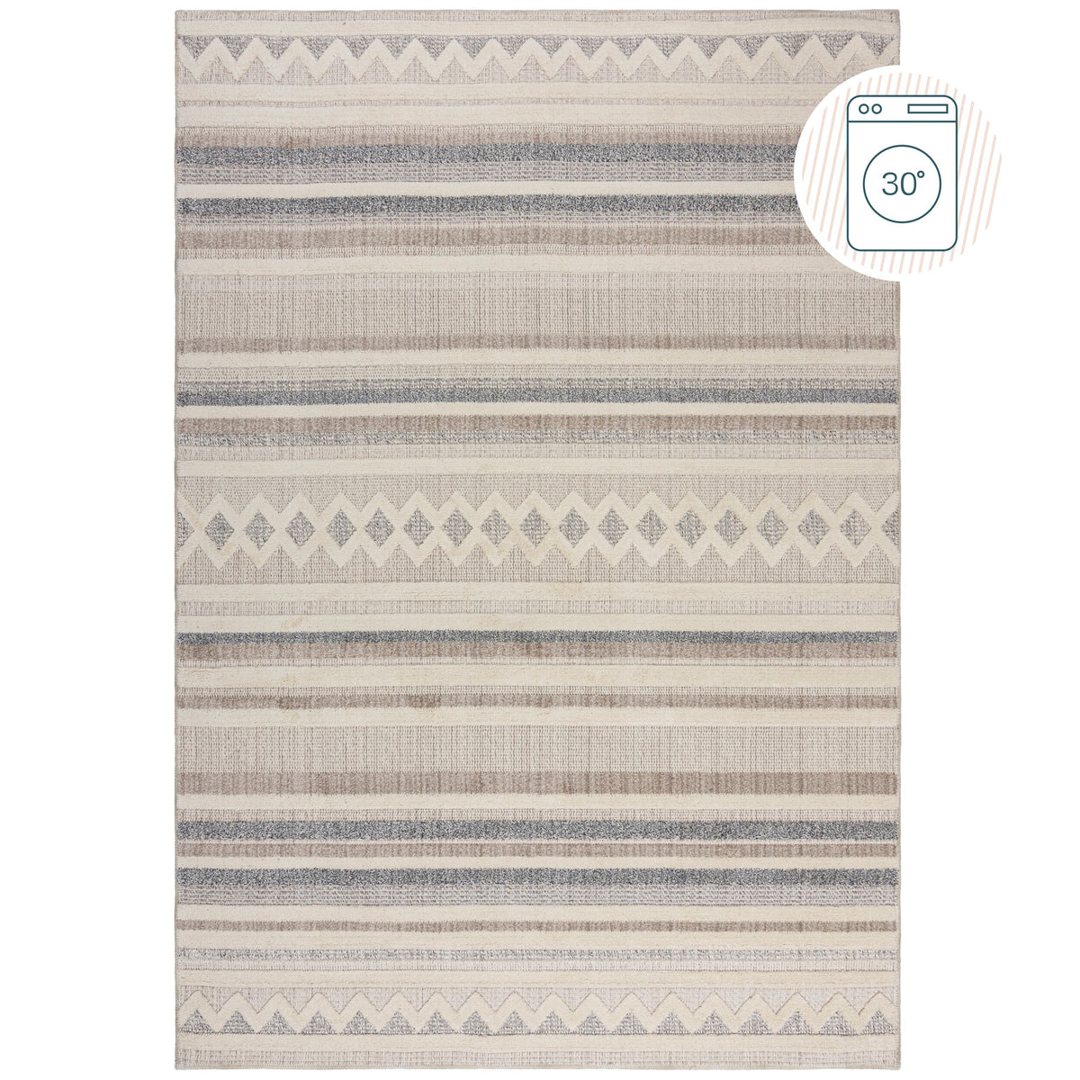 Alfombra elegante Lavable Everett