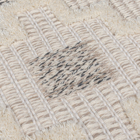 Alfombra Geométrica Lavable Graysen