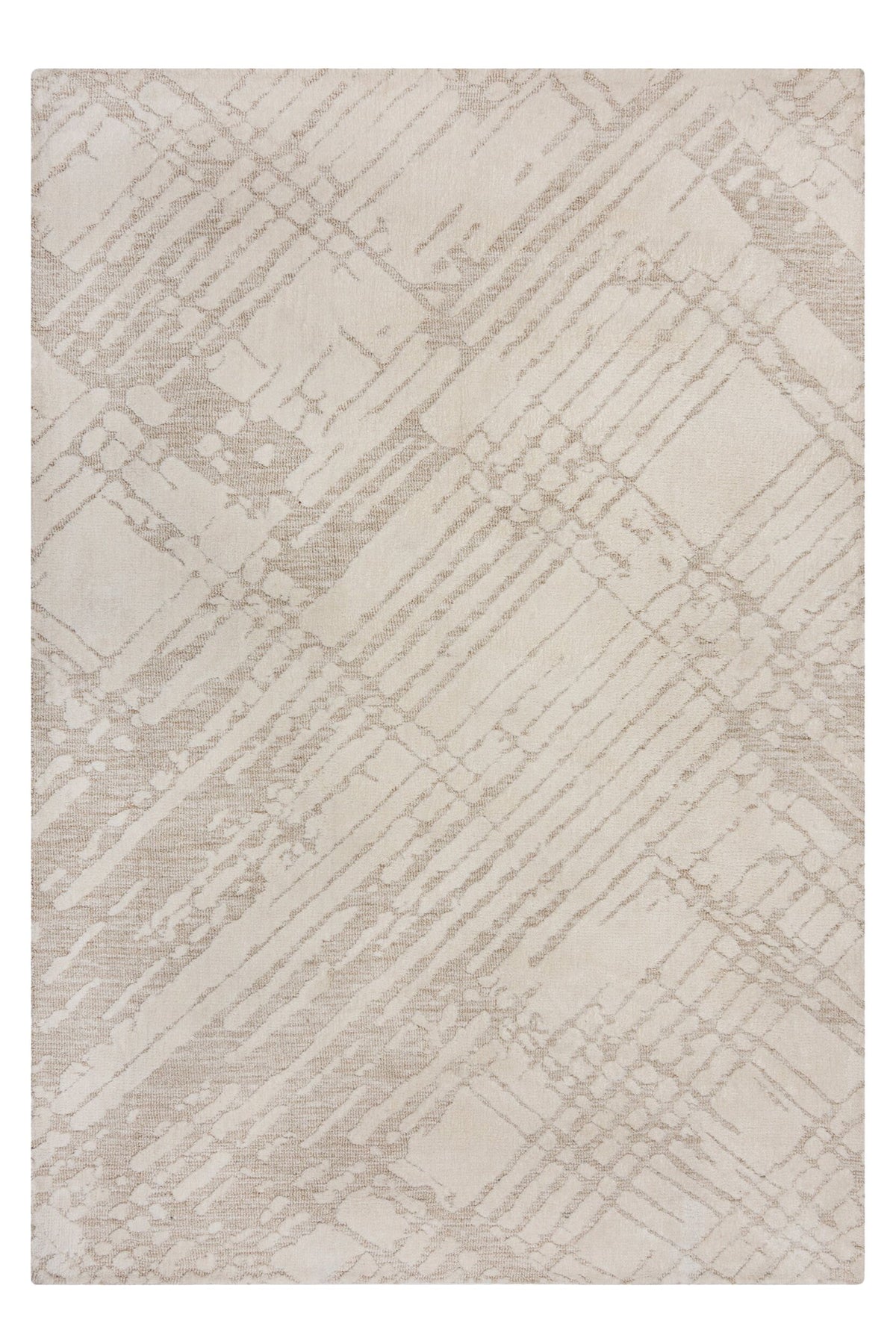 Alfombra Abstracta de Lana Remy