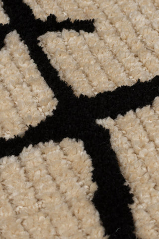 Alfombra abstracta con aspecto de lana Theo