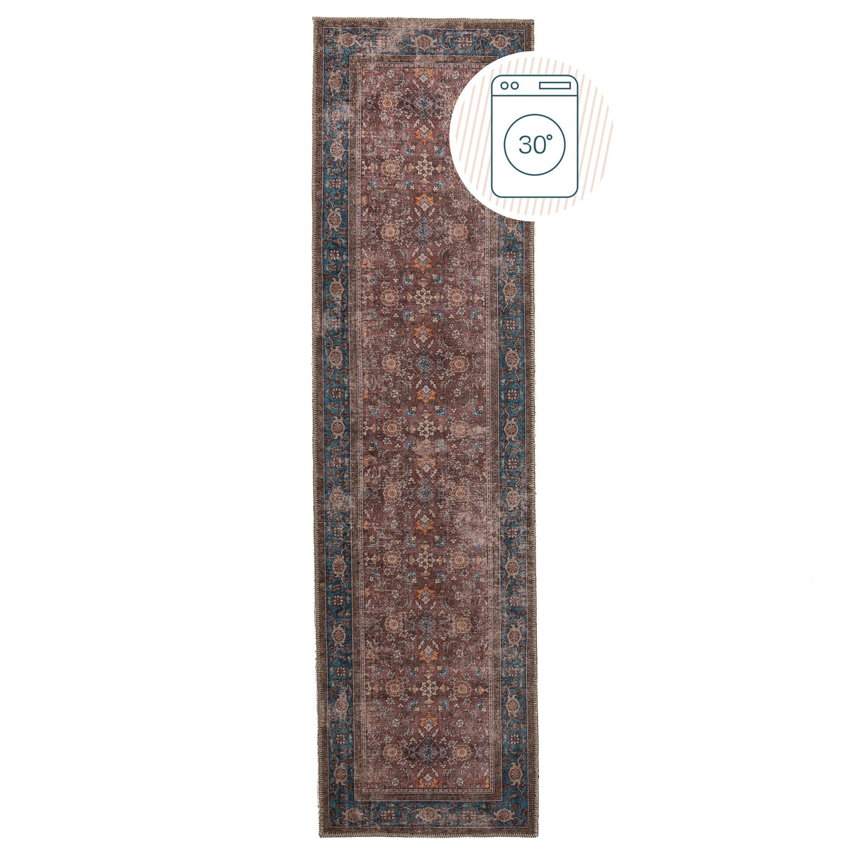 Alfombra Vintage Lavable Cyra