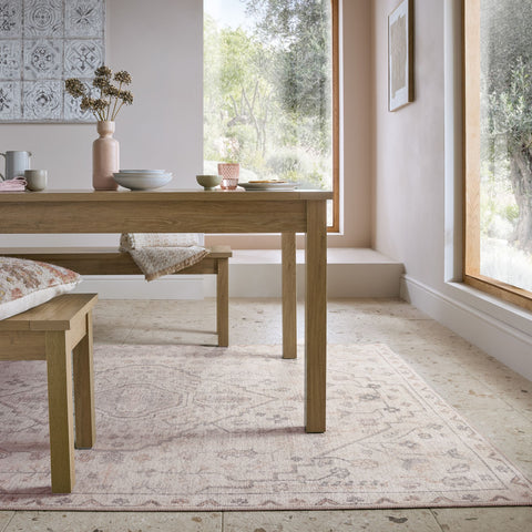 Alfombra Vintage Lavable Teo