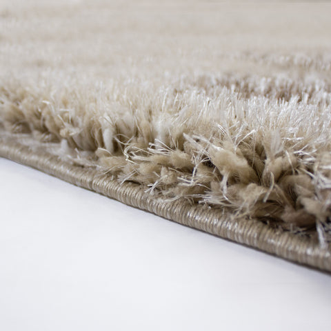 Alfombra peluda con estampado Leopard Abstract