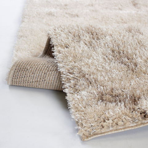 Alfombra peluda con estampado Leopard Abstract