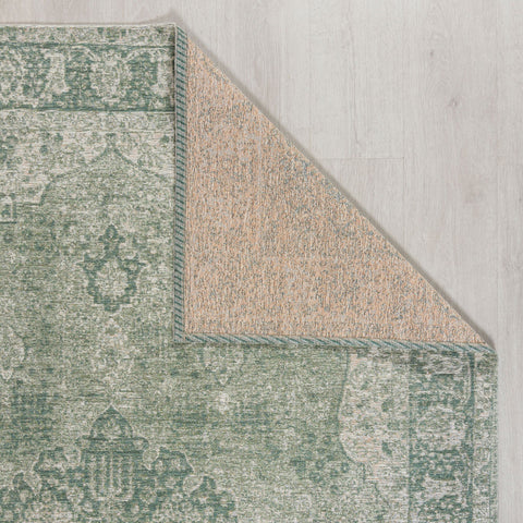 Alfombra estampada vintage antigua