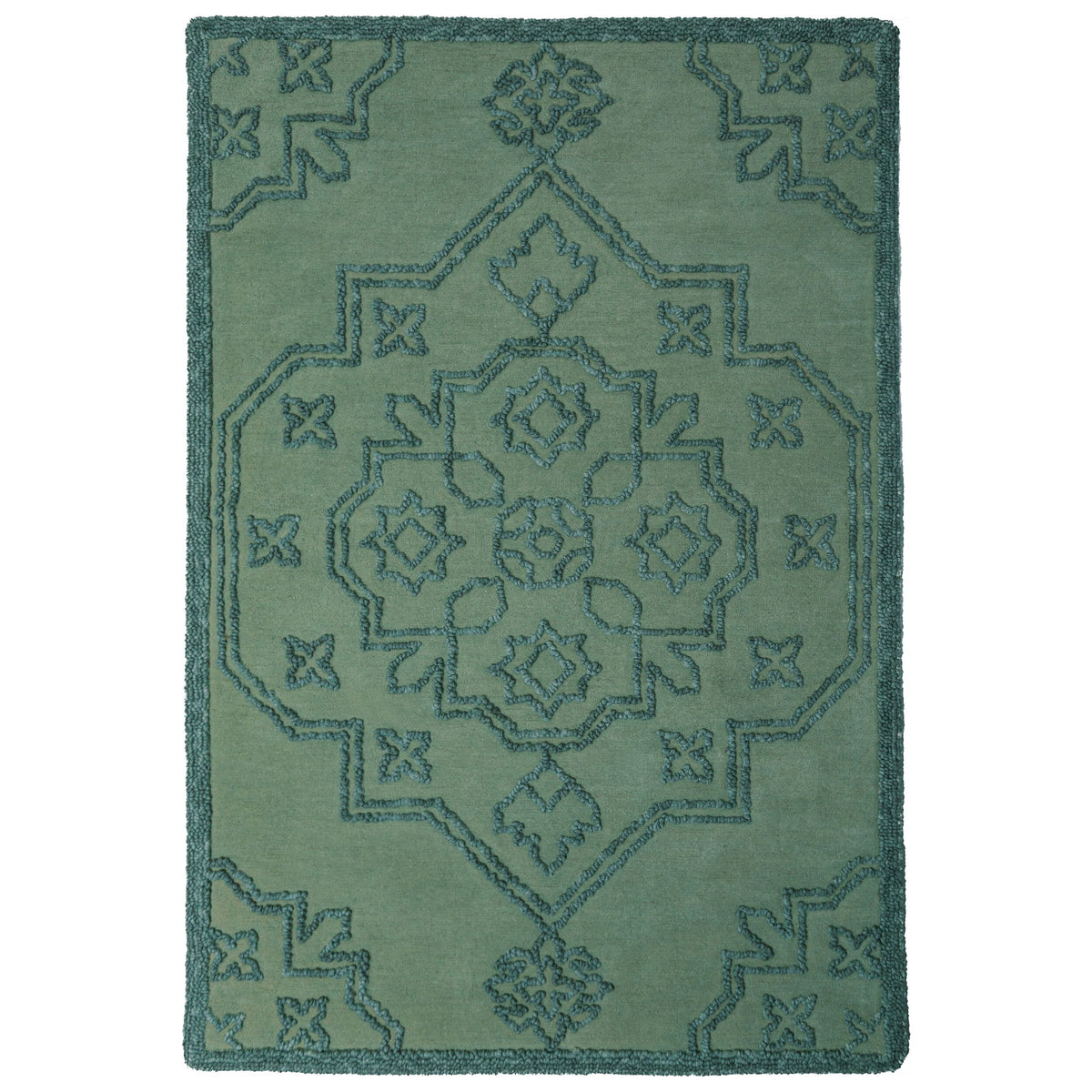 Alfombra de mezcla de lana Sable Vintage
