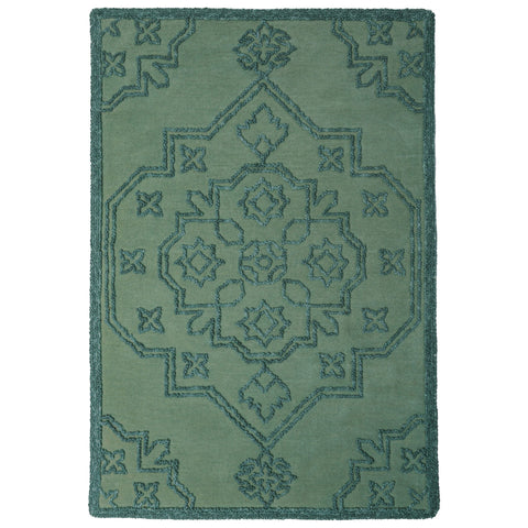 Alfombra de mezcla de lana Sable Vintage