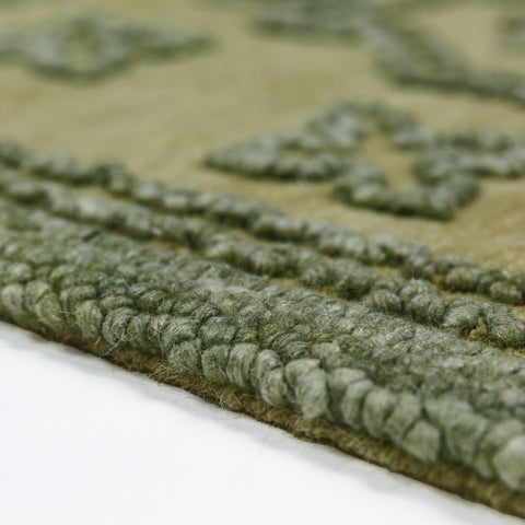 Alfombra de mezcla de lana Sable Vintage