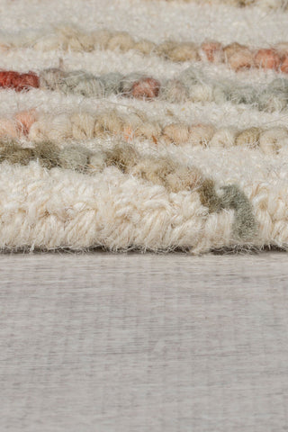 Alfombra abstracta de lana Lana Swirl