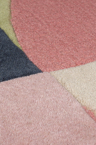 Alfombra Geométrica Abstracta de Lana Esre