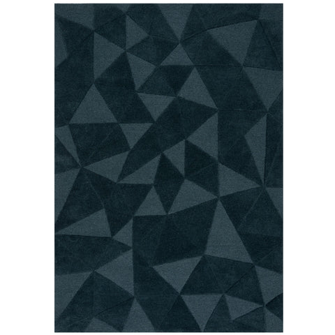 Alfombra Shard de Lana con Diseño Geométrico