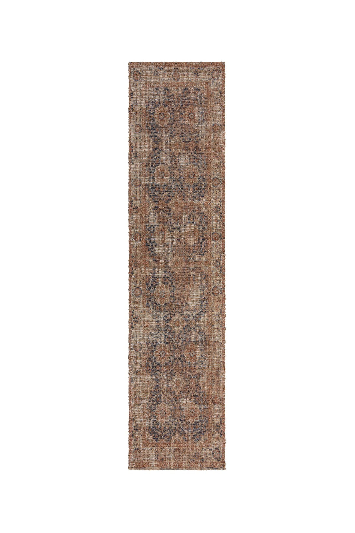 Alfombra Miley Vintage de Yute Estampado