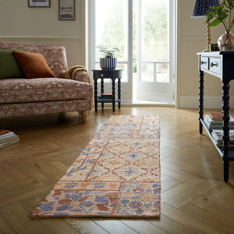 Alfombra de yute estampado Taylor Patchwork