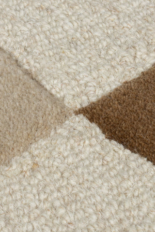 Alfombra abstracta de lana Glow