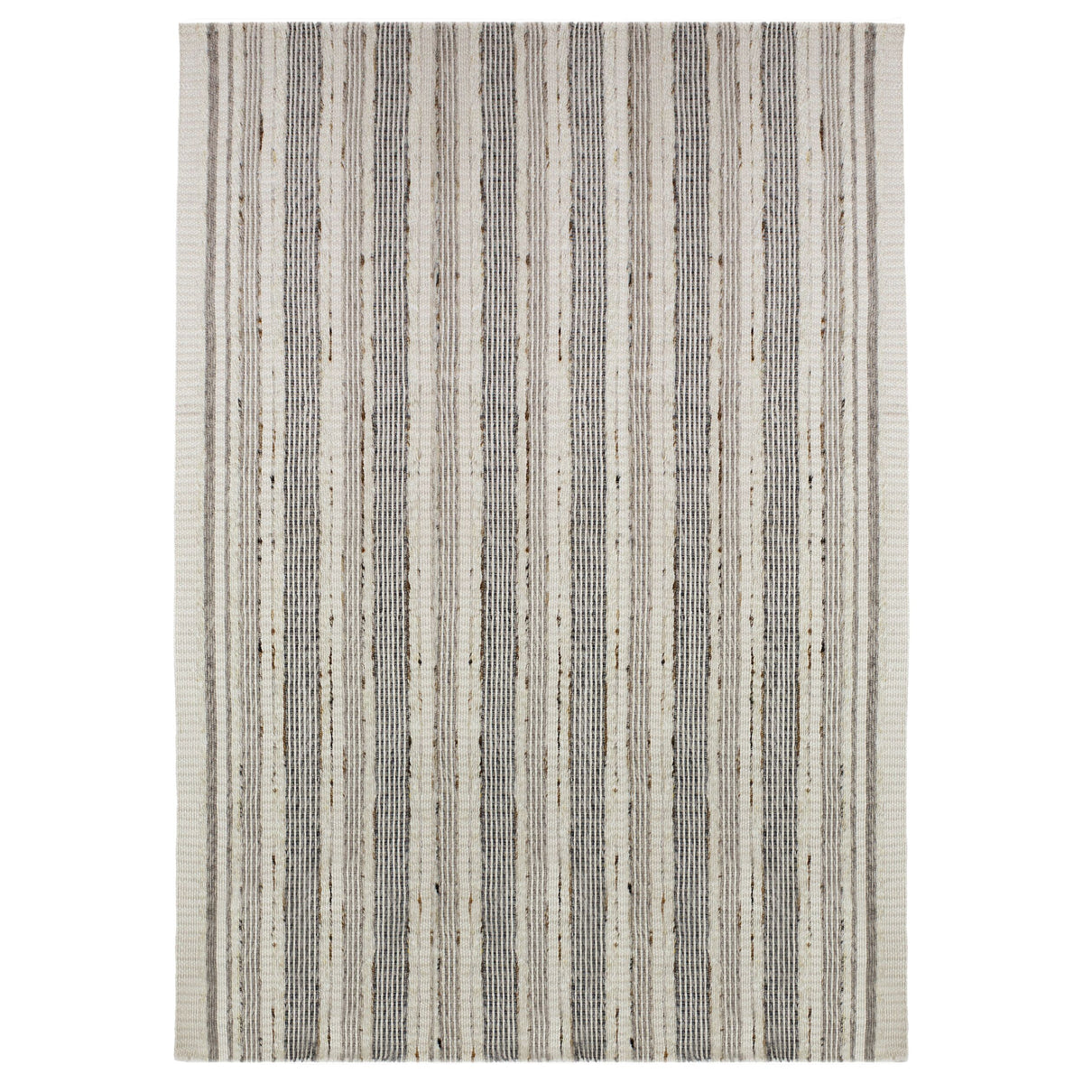 Alfombra Veya Stripe de mezcla de lana