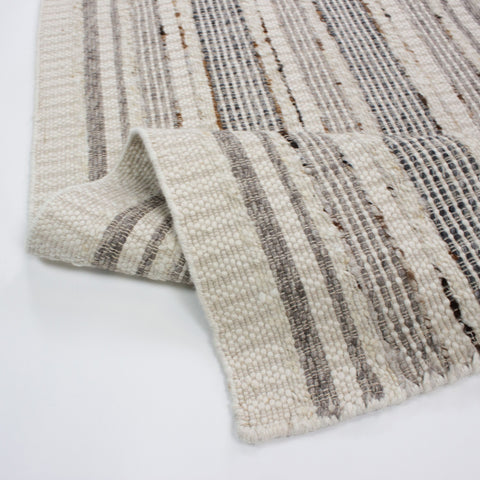 Alfombra Veya Stripe de mezcla de lana
