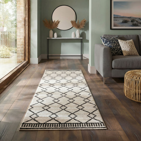 Alfombra Allia Diamond estilo Bereber