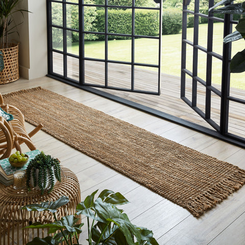 Alfombra neutra Boucle de Yute