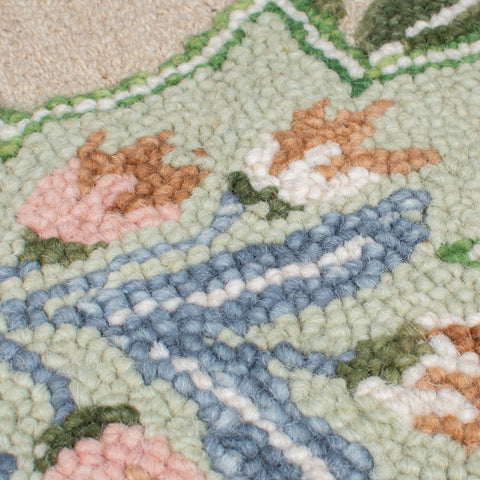 Alfombra de Lana Floral Bryony