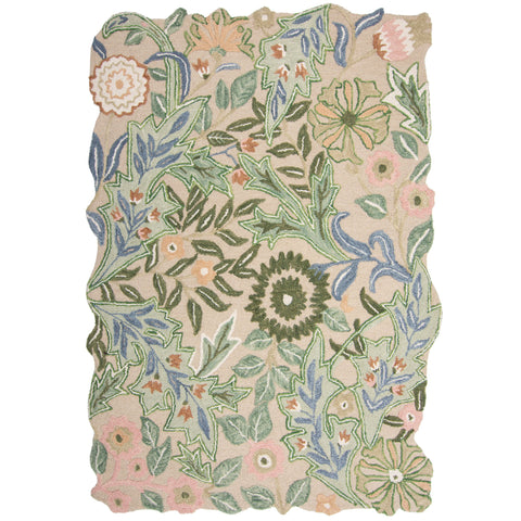 Alfombra de Lana Floral Bryony