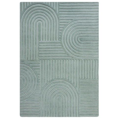 Alfombra moderna de lana Zen Garden