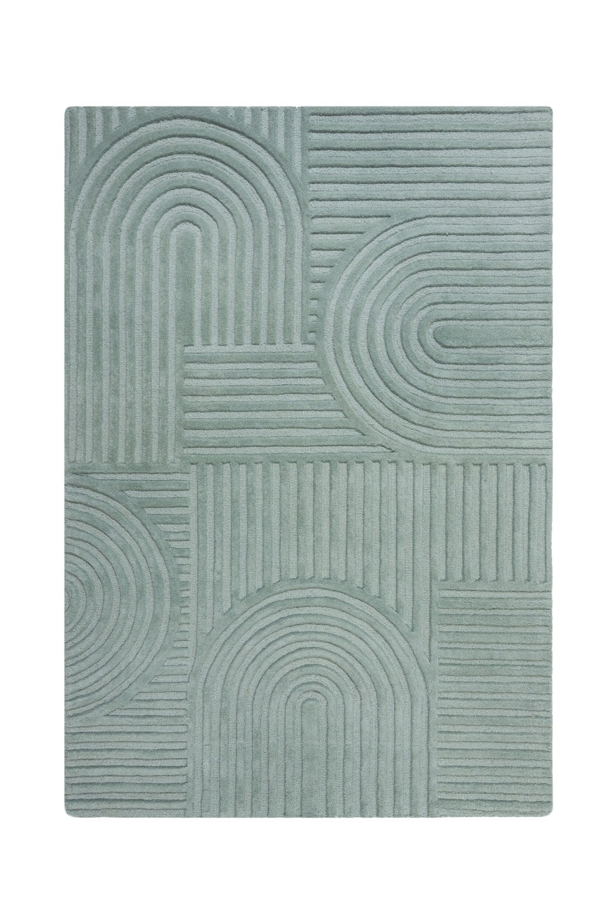 Alfombra moderna de lana Zen Garden