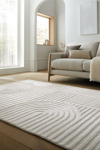 Alfombra moderna de lana Zen Garden