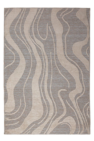 Alfombra abstracta reciclada lavable Calder