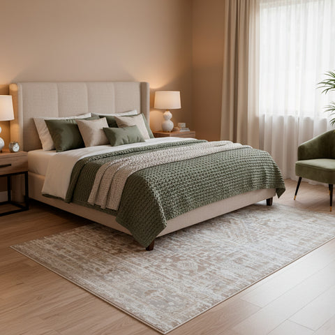 Alfombra efecto Vintage