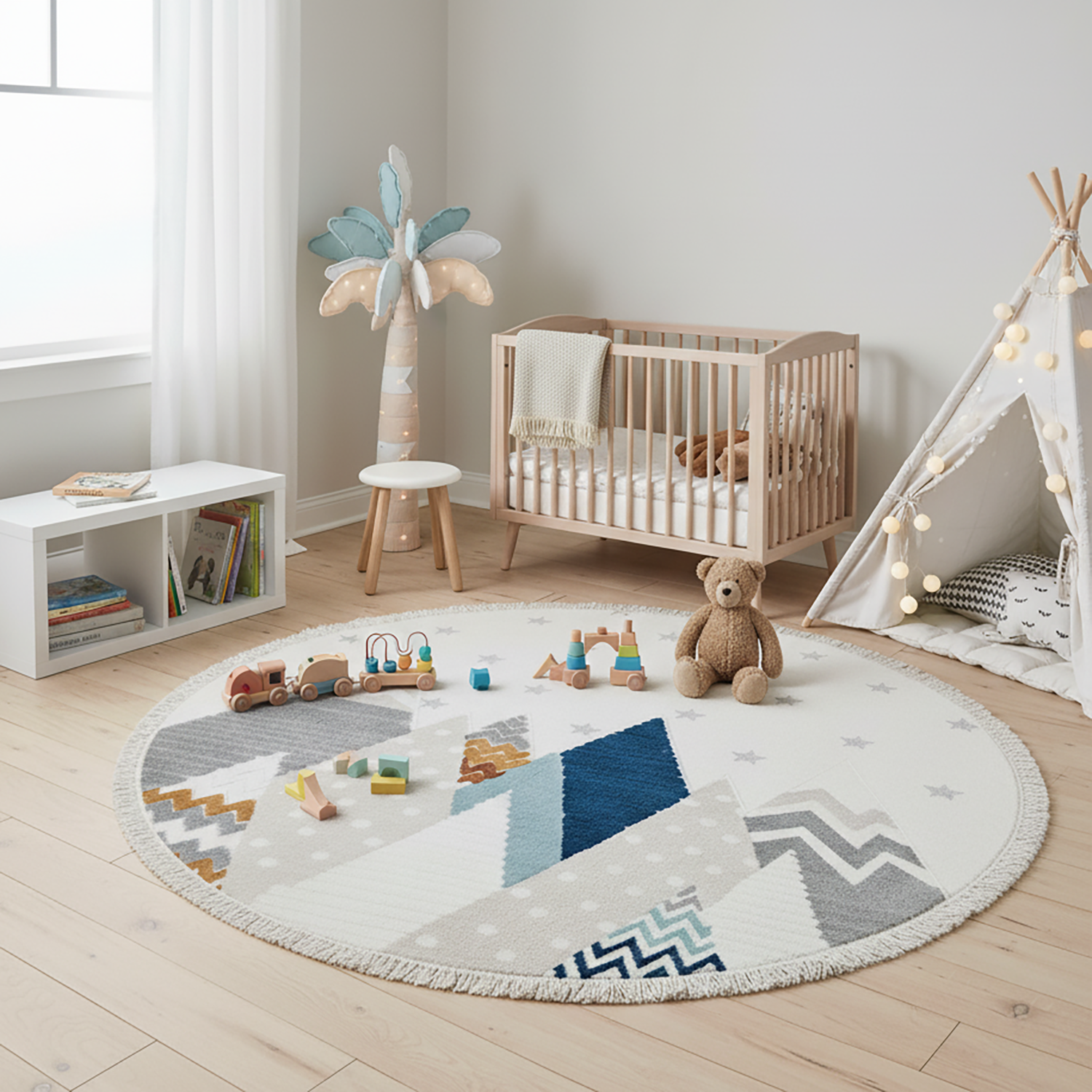 Alfombra para Niños Montañas