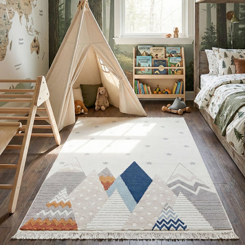 Alfombra para Niños Montañas