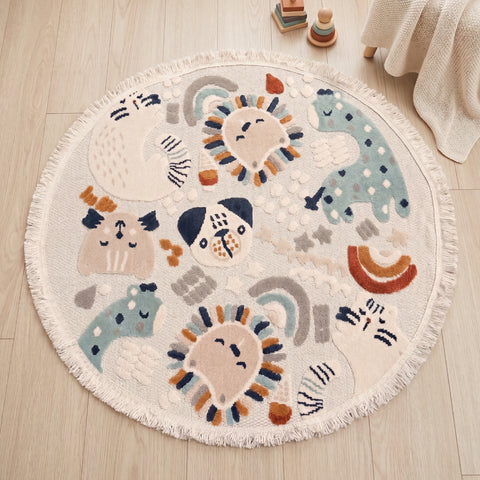 Alfombra para Niños con animales