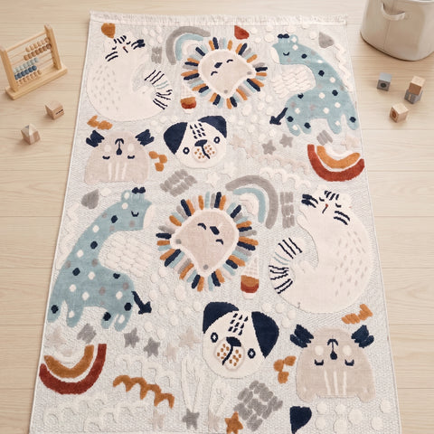 Alfombra para Niños con animales