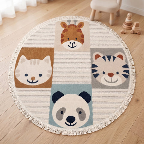 Tapis pour Enfants Animaux