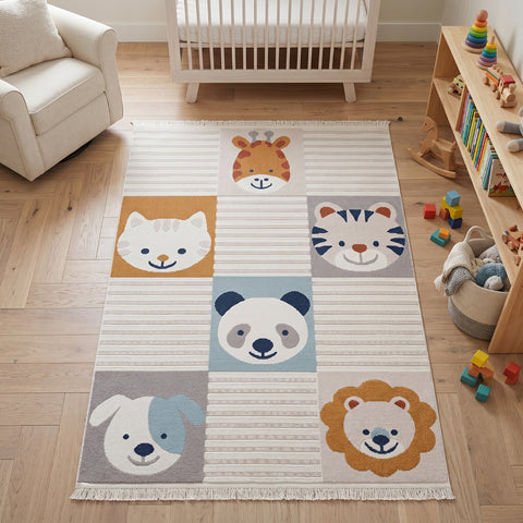 Alfombra para Niños Animales