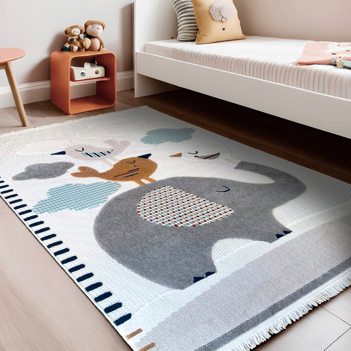 Alfombra para Niños Animales Elefante