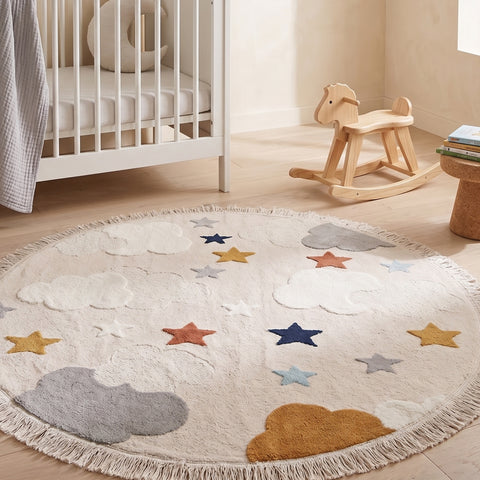 Alfombra para Niños con nubes