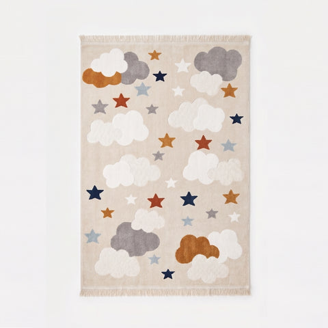 Alfombra para Niños con nubes