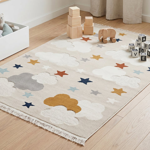 Alfombra para Niños con nubes