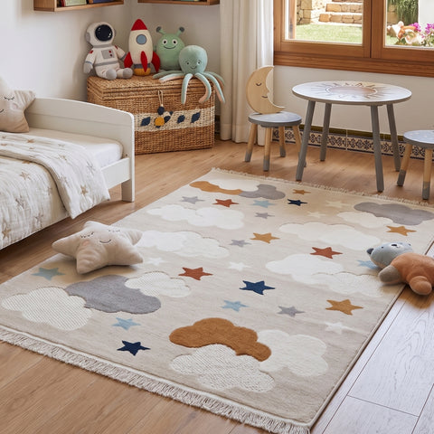 Alfombra para Niños con nubes