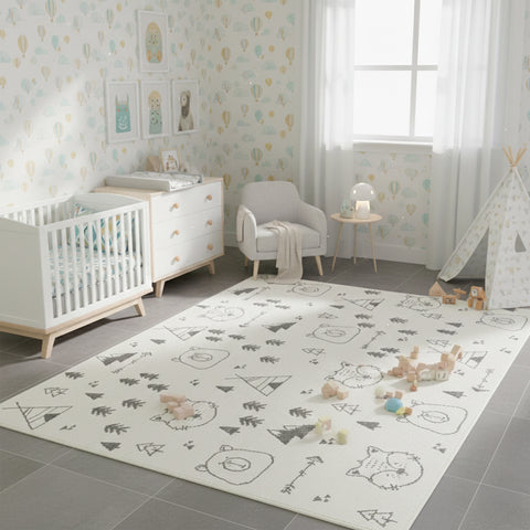 Tapete infantil da tribo indígena Nuvia